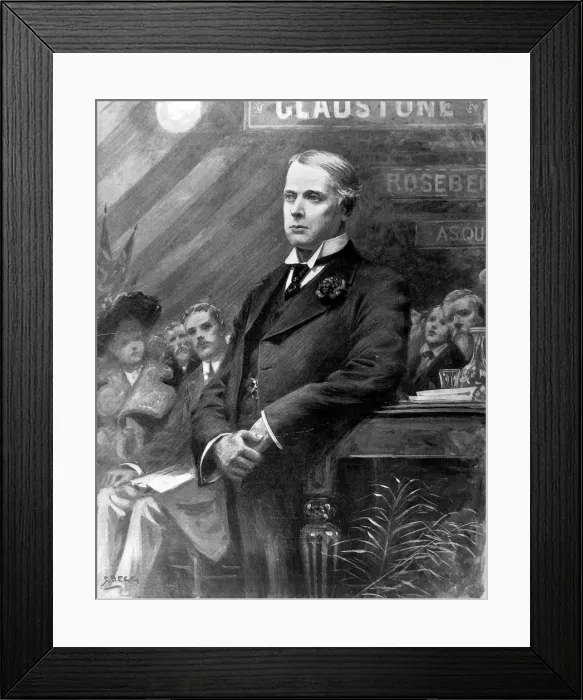 Framed Print : Lord Roseberys Speech to the Liberal Party, 1901 Framed Print : Lord Roseberys Speech to the Liberal Party, 1901
