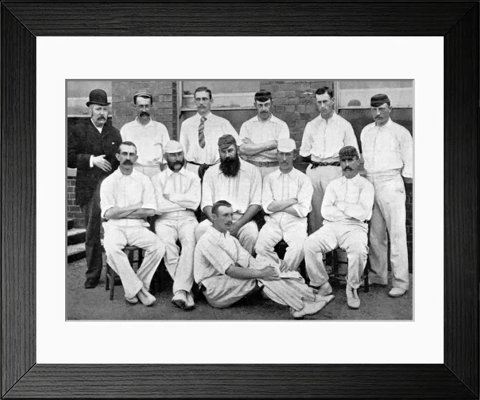 Framed Print : Gloucestershire County Cricket Team, 1892 Framed Print : Gloucestershire County Cricket Team, 1892