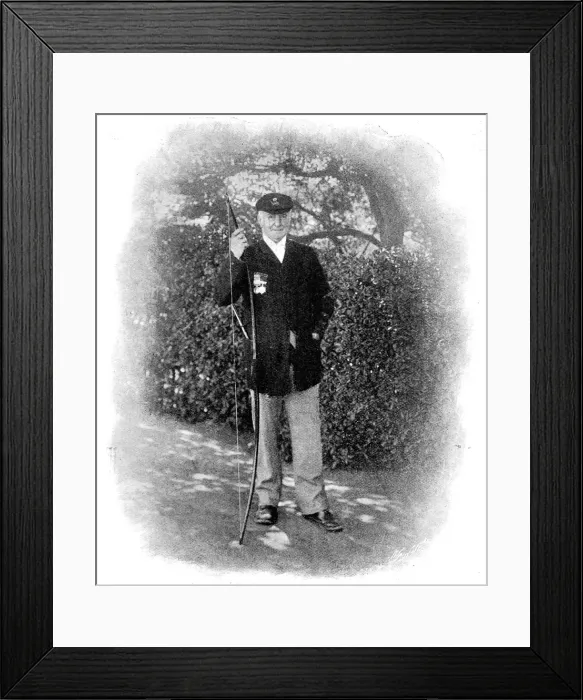 Framed Print : Eyre Hussey, Winner of the Champions Gold Medal, 1899