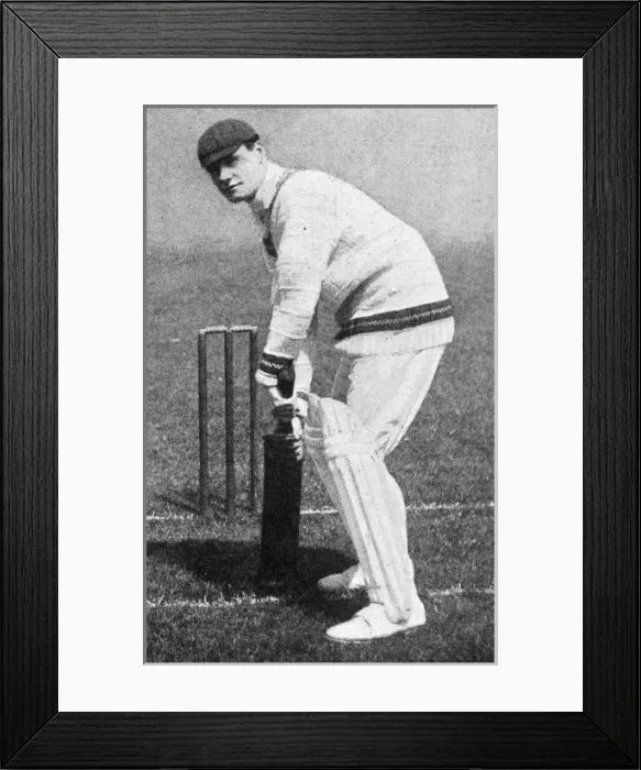 Framed Print : Gilbert Jessop (1874-1955)