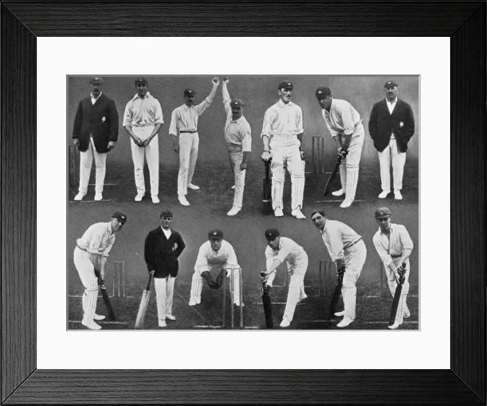 Framed Print : The Yorkshire County Cricket Team, 1912