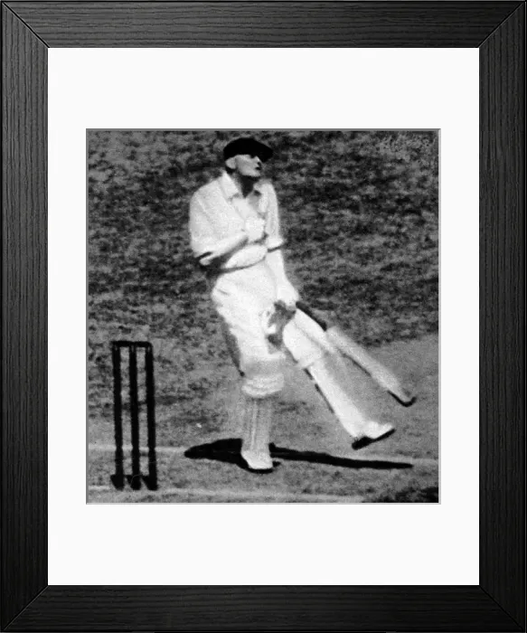 Framed Print : W. M. Woodfull struck by a cricket ball, Melbourne Cricket Gr Framed Print : W. M. Woodfull struck by a cricket ball, Melbourne Cricket Gr