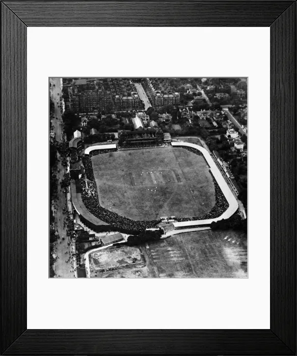 Framed Print : Aerial View of Lords Cricket Ground, London, 1921 Framed Print : Aerial View of Lords Cricket Ground, London, 1921