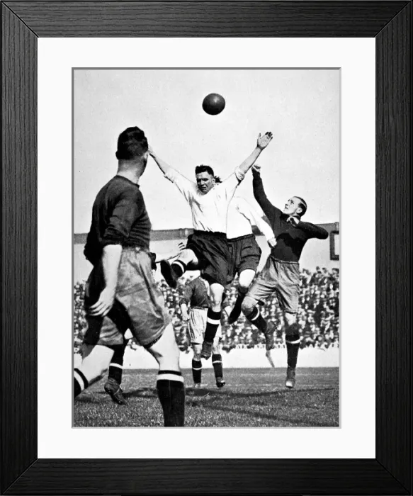 Framed Print : Tottenham Hotspur vs. Bury, White Hart Lane, 1929 Framed Print : Tottenham Hotspur vs. Bury, White Hart Lane, 1929