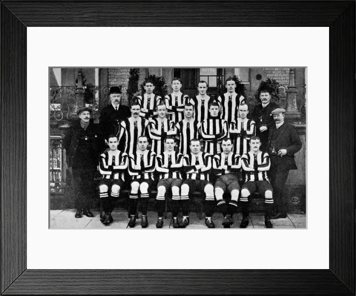 Framed Print : Newcastle United Football Team, 1908 Framed Print : Newcastle United Football Team, 1908