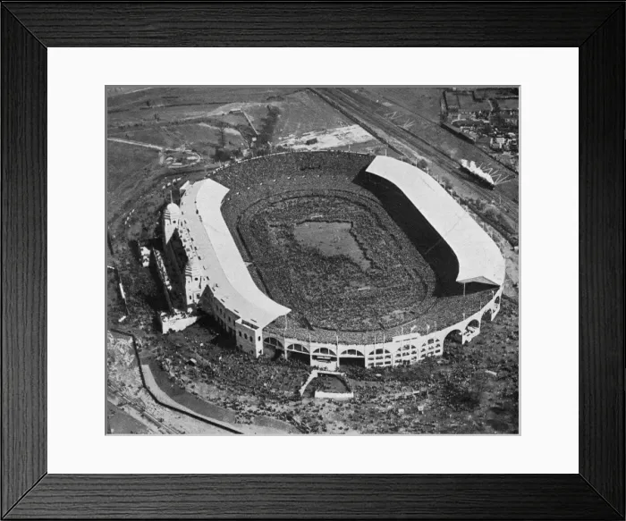 Framed Print : The F. A. Cup Final at Wembley Stadium, 1923 Framed Print : The F. A. Cup Final at Wembley Stadium, 1923