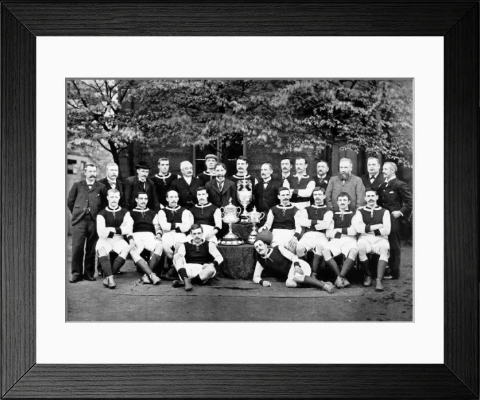 Framed Print : Aston Villa Football Club, 1896 Framed Print : Aston Villa Football Club, 1896