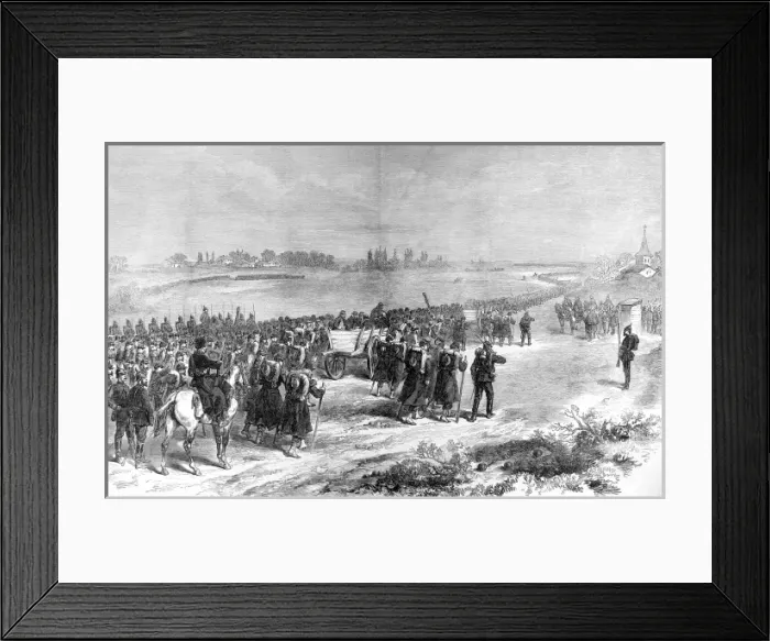 Framed Print : The Surrender of Metz; Franco-Prussian War, 1870-1 Framed Print : The Surrender of Metz; Franco-Prussian War, 1870-1