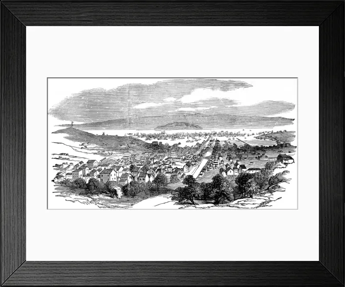 Framed Print : San Francisco, California, 1851 Framed Print : San Francisco, California, 1851