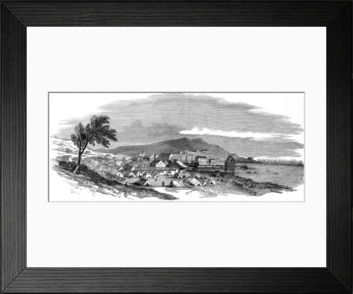 Framed Print : San Francisco, California, 1850 Framed Print : San Francisco, California, 1850