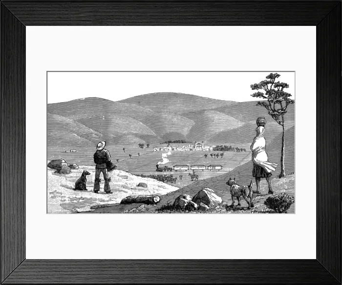 Framed Print : America. On the Southern Route from San Francisco to New Yor Framed Print : America. On the Southern Route from San Francisco to New Yor