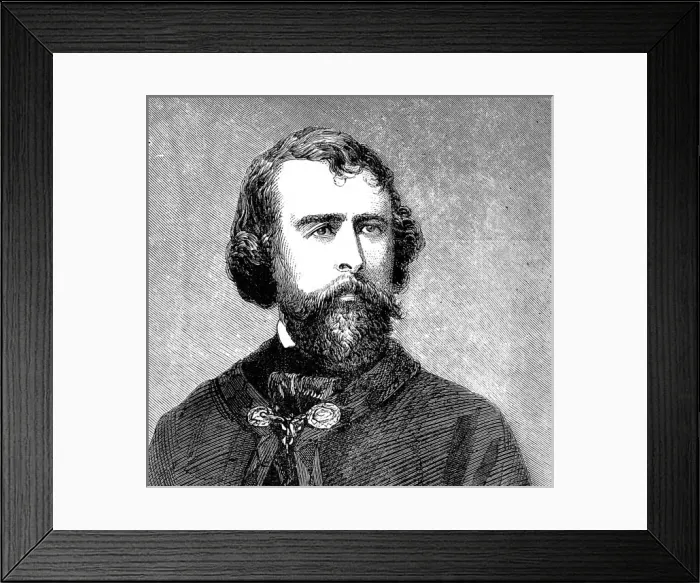 Framed Print : American Celebrities, Literary Celebrities of New York, Nath Framed Print : American Celebrities, Literary Celebrities of New York, Nath