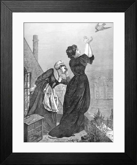 Framed Print : Franco-Prussian War. A Friend in Need Framed Print : Franco-Prussian War. A Friend in Need