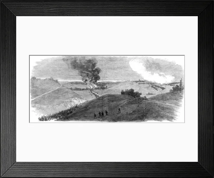 Framed Print : French Army retreating from Carignan; Franco-Prussian War, 1 Framed Print : French Army retreating from Carignan; Franco-Prussian War, 1