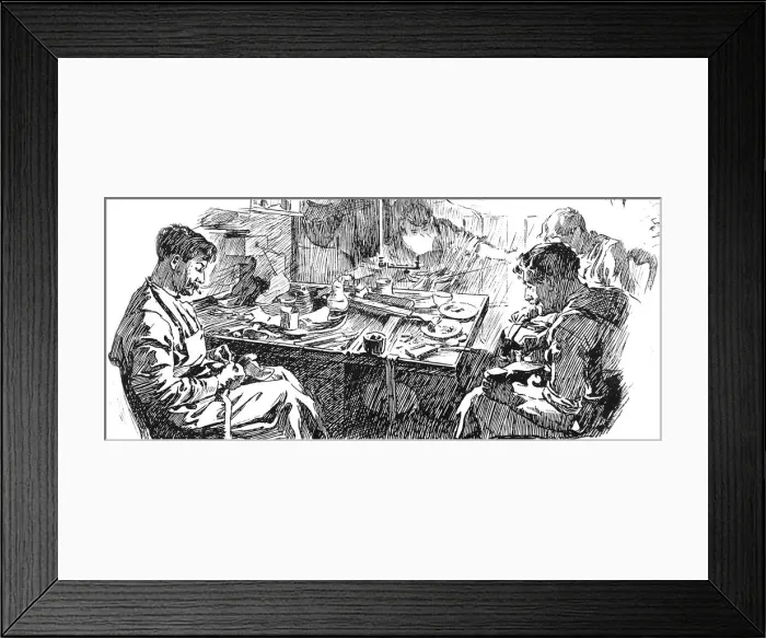 Framed Print : Immigrant Bootmakers at Work, London, 1904 Framed Print : Immigrant Bootmakers at Work, London, 1904