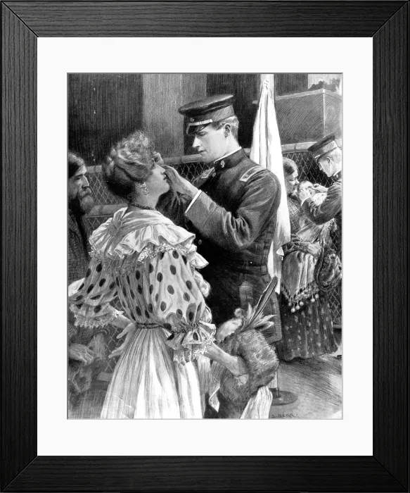 Framed Print : A Surgeon examining an Immigrant, Ellis Island, New York, 19 Framed Print : A Surgeon examining an Immigrant, Ellis Island, New York, 19