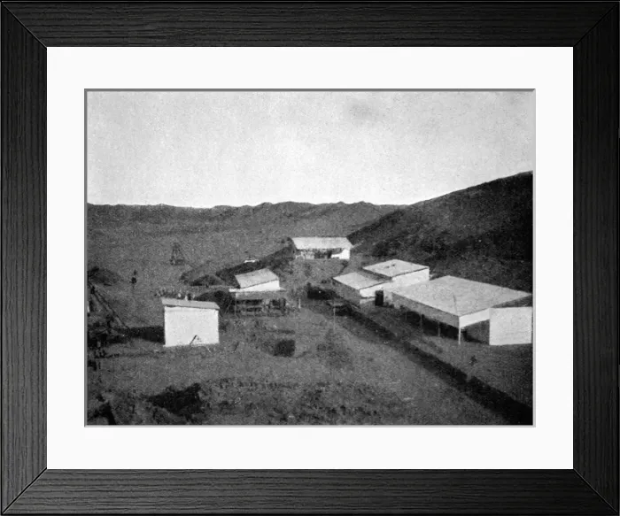 Framed Print : Gold in the Land of the Nile. The Um Garaiart Camp of the Ni Framed Print : Gold in the Land of the Nile. The Um Garaiart Camp of the Ni