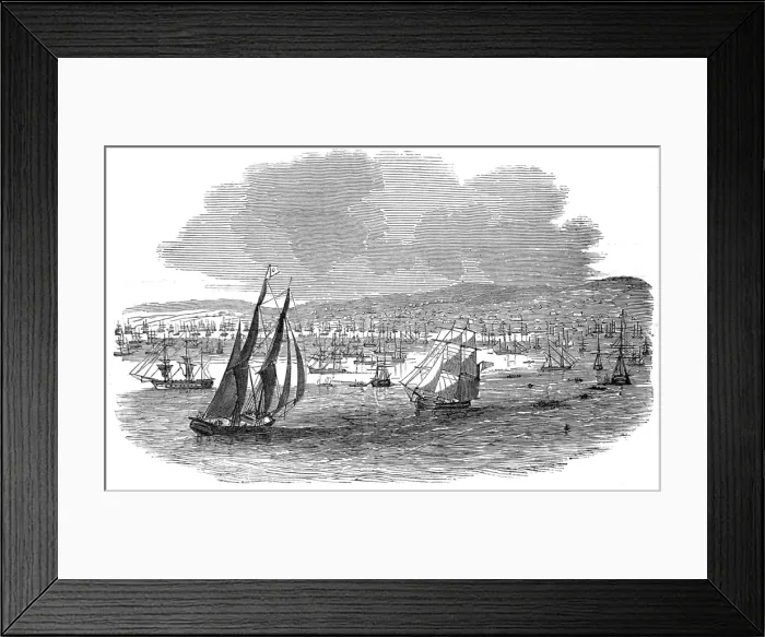 Framed Print : Bay of San Francisco, Upper California