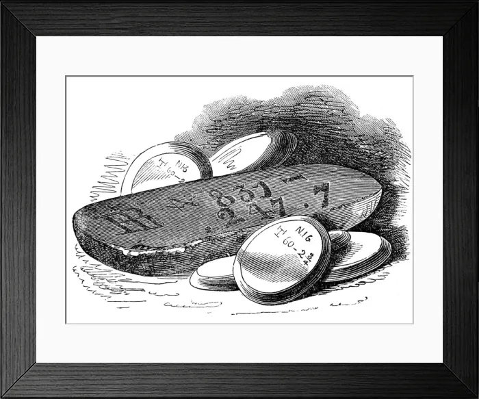 Framed Print : Bullion Office. Bank of England. American Silver. The Smalle Framed Print : Bullion Office. Bank of England. American Silver. The Smalle