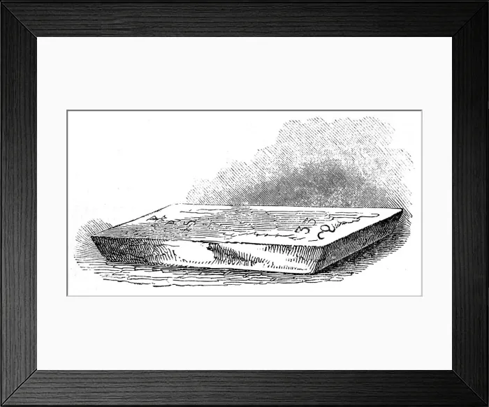 Framed Print : Bullion Office. Bank of England. Bar of Gold Framed Print : Bullion Office. Bank of England. Bar of Gold