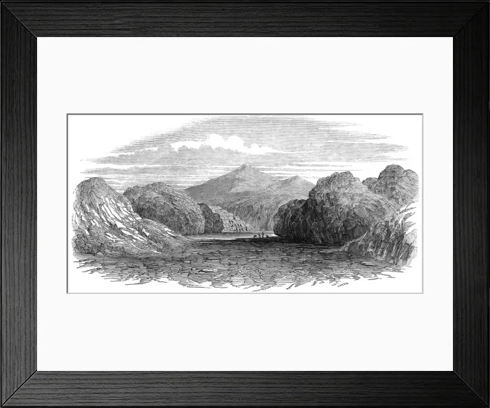 Framed Print : Brazil. Gold Washing. A Gold Washing