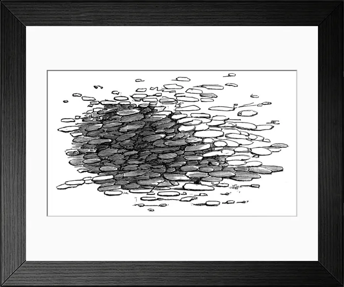 Framed Print : Brazil. A Gold Washing. Gold Dust Framed Print : Brazil. A Gold Washing. Gold Dust