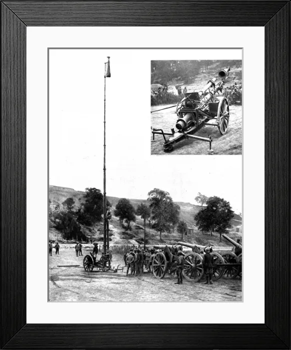 Framed Print : A German telescopic field-periscope Framed Print : A German telescopic field-periscope