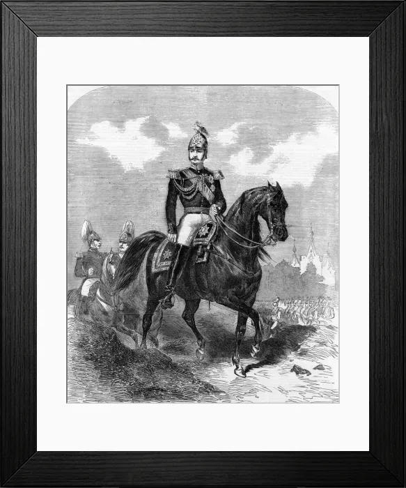 Framed Print : Alexander II, Emperor of Russia 1855 Framed Print : Alexander II, Emperor of Russia 1855