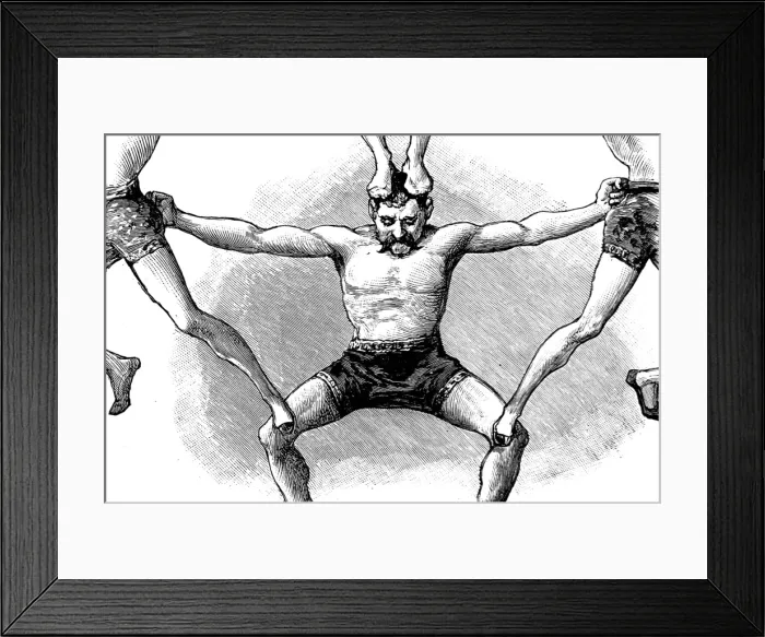 Framed Print : Circus Acrobat, c. 1888 Framed Print : Circus Acrobat, c. 1888