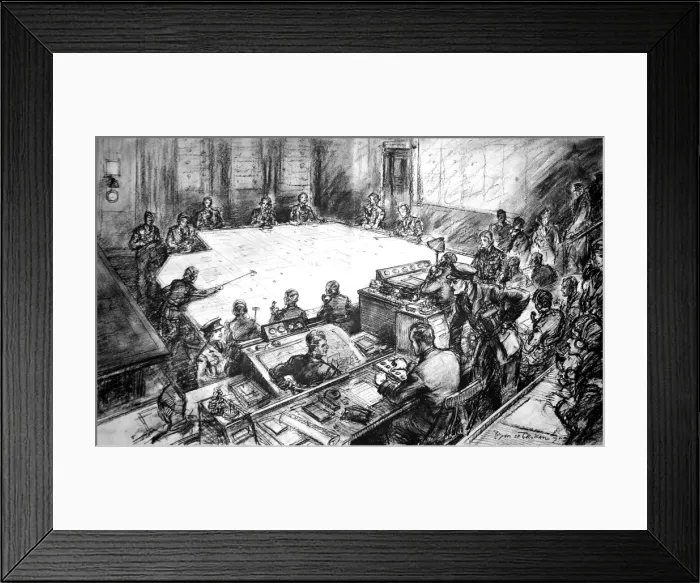 Framed Print : RAF Operations Room; Second World War, 1940 Framed Print : RAF Operations Room; Second World War, 1940