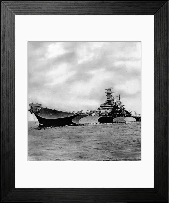 Framed Print : USS Missouri; Second World War, 1945 Framed Print : USS Missouri; Second World War, 1945