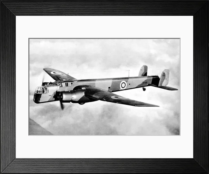 Framed Print : Armstrong Whitworth Whitley Bomber; Second World War, 1939