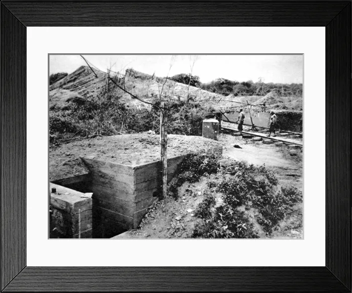 Framed Print : V-1 Flying Bomb Launch Site; Second World War, 1944 Framed Print : V-1 Flying Bomb Launch Site; Second World War, 1944