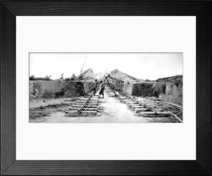 Framed Print : V-1 Flying Bomb Launch Site, France; Second World War, 194 Framed Print : V-1 Flying Bomb Launch Site, France; Second World War, 194