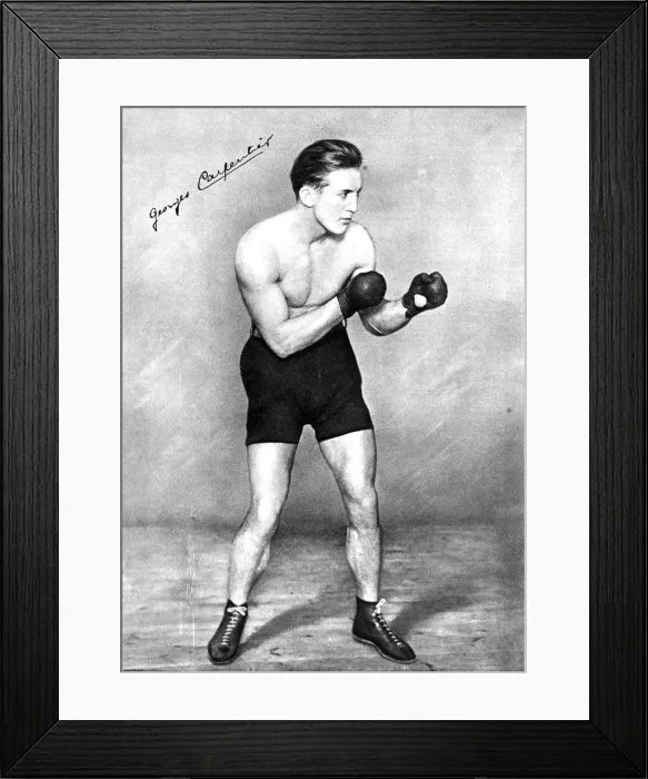 Framed Print : Georges Carpentier (1894-1975) Framed Print : Georges Carpentier (1894-1975)