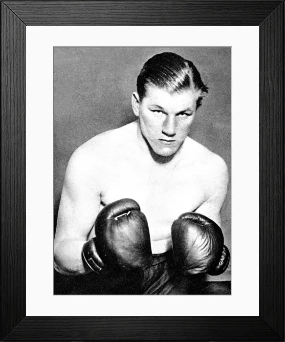 Framed Print : Tommy Farr (1914-1986) Framed Print : Tommy Farr (1914-1986)