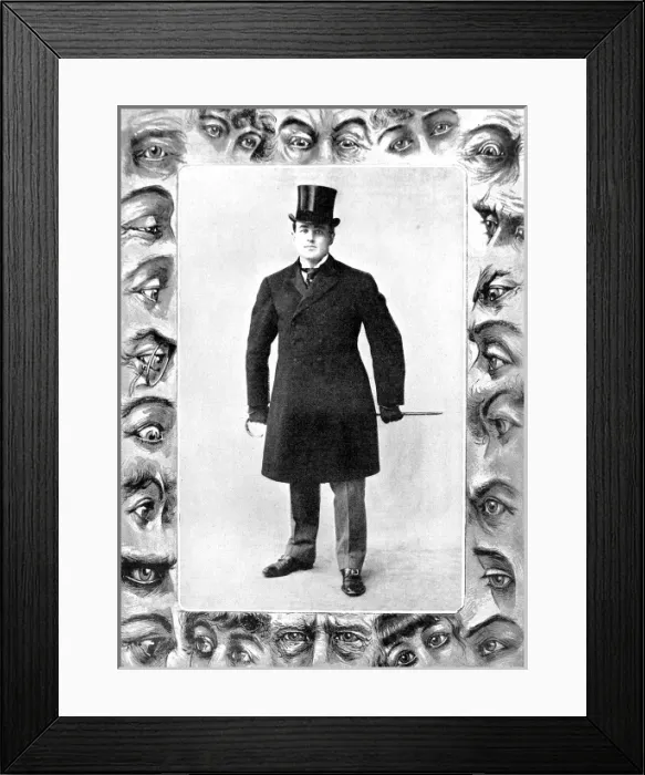 Framed Print : Tommy Burns (1881-1955)