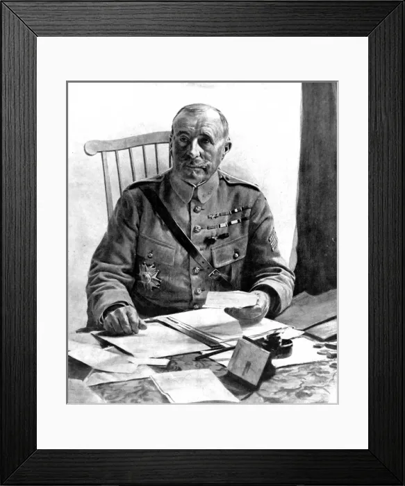Framed Print : General Robert Nivelle (1856-1924) Framed Print : General Robert Nivelle (1856-1924)