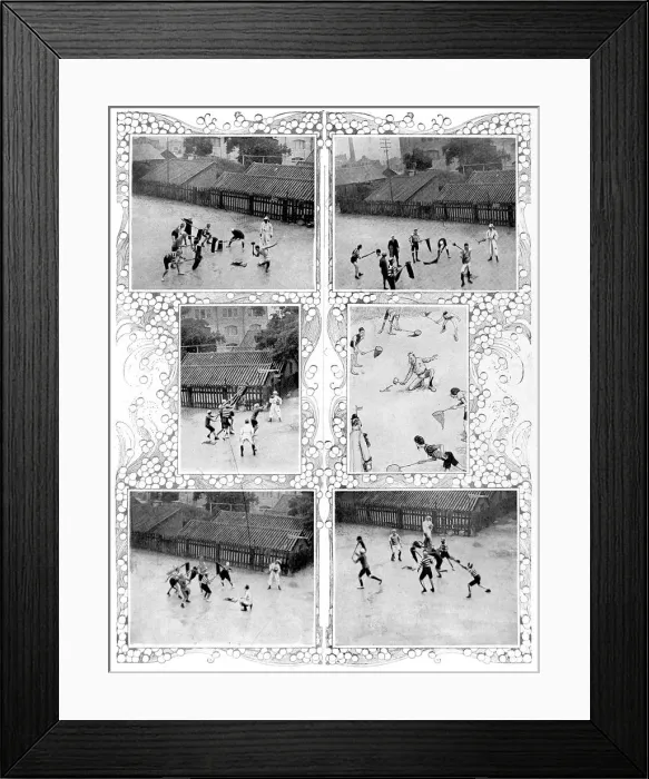Framed Print : British Soldiers playing Bounce the Beecham, Hong Kong, 19 Framed Print : British Soldiers playing Bounce the Beecham, Hong Kong, 19