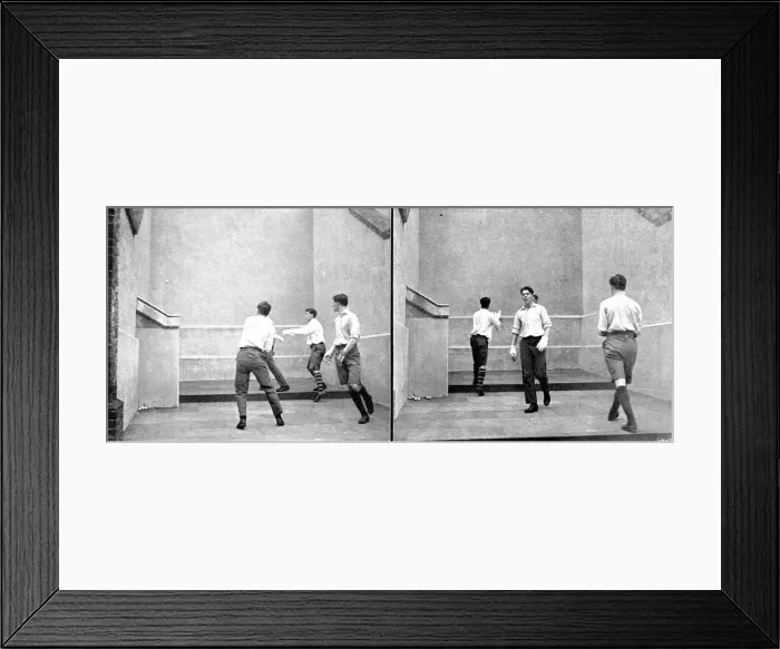 Framed Print : A Game of Eton Fives, 1911 Framed Print : A Game of Eton Fives, 1911