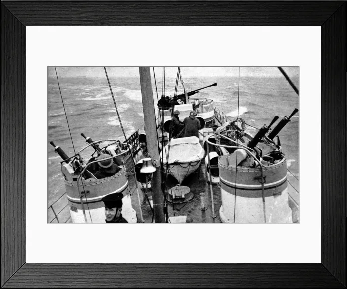 Framed Print : British Motor-Launch in the North Sea, Second World War, 194 Framed Print : British Motor-Launch in the North Sea, Second World War, 194