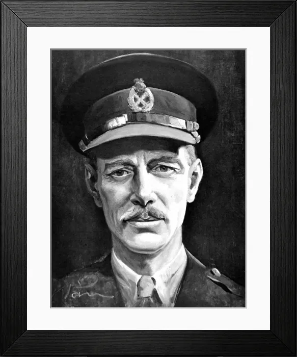 Framed Print : Lt. General Sir Miles Dempsey, 1945 Framed Print : Lt. General Sir Miles Dempsey, 1945
