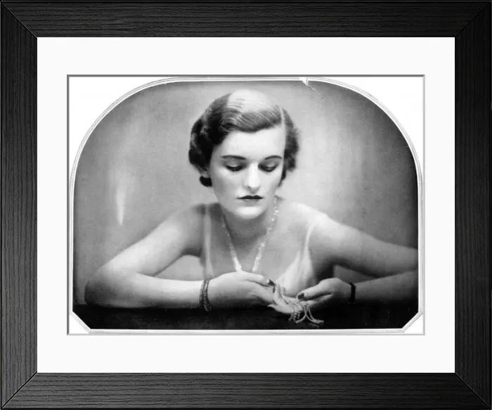 Framed Print : Margaret Whigham, 1931 Framed Print : Margaret Whigham, 1931