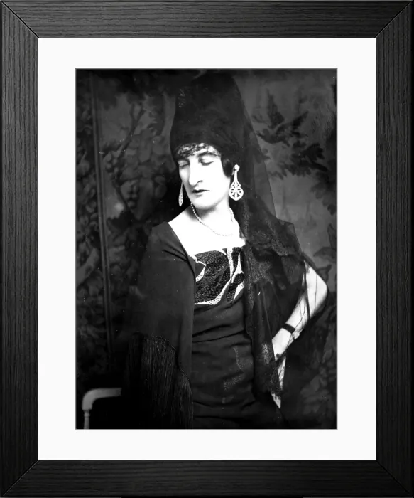 Framed Print : Margot Asquith (1864-1945)