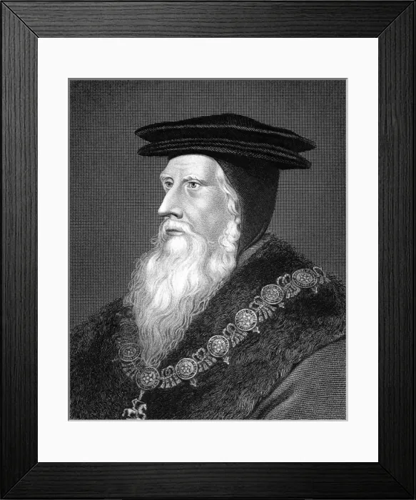 Framed Print : John Russell, 1st Earl of Bedford