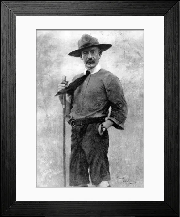 Framed Print : Sir Robert Baden-Powell, 1911 Framed Print : Sir Robert Baden-Powell, 1911