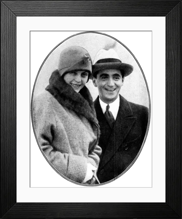 Framed Print : Mr. and Mrs. Irving Berlin, 1926