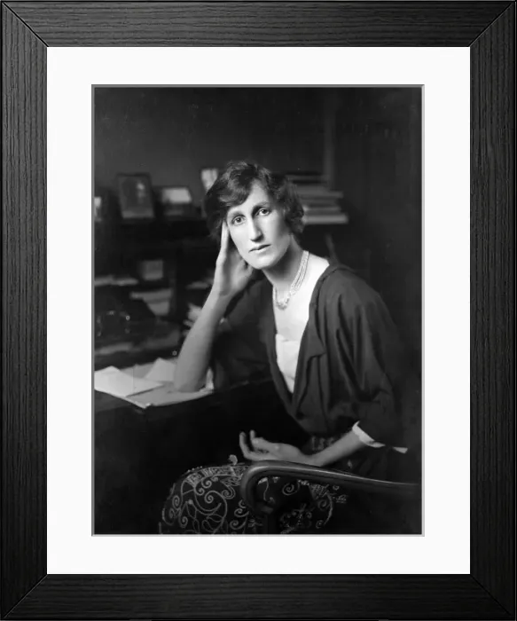 Framed Print : Violet Bonham-Carter, c. 1915 Framed Print : Violet Bonham-Carter, c. 1915