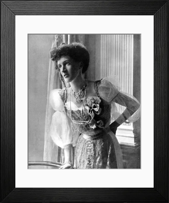 Framed Print : Margot Asquith, 1905 Framed Print : Margot Asquith, 1905