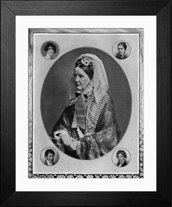 Framed Print : Baroness Burdett-Coutts, c. 1870 Framed Print : Baroness Burdett-Coutts, c. 1870